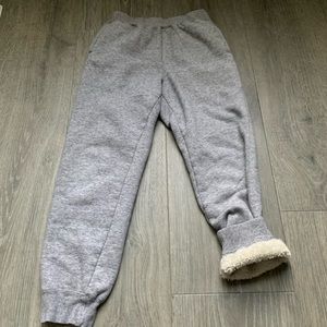 Kids (11/12) Fleece lined joggers